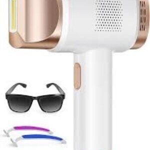 IPL Hair Removal Device Hand-Held Laser Women Men Summer Vacation Beach